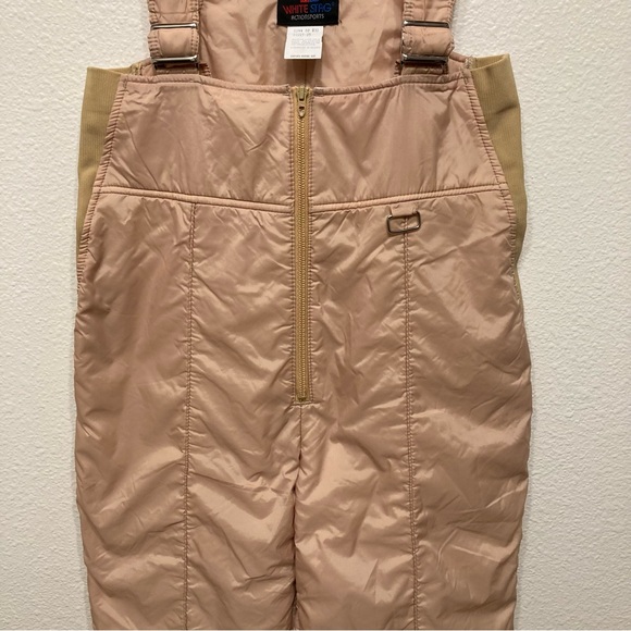 Vintage Tan Snow Overalls - Picture 10 of 16